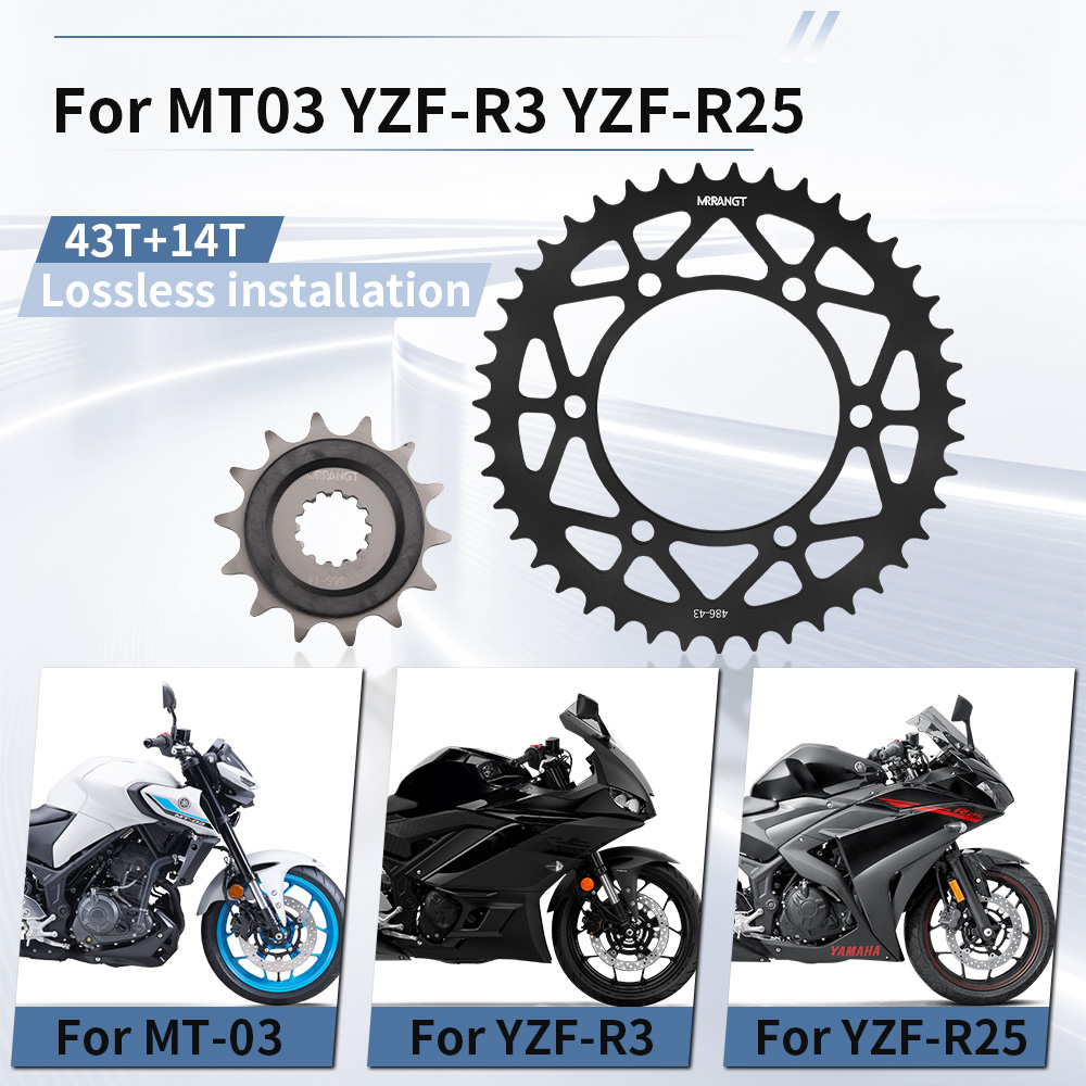 MRRANGT 오토바이 520 체인 구동 부품, 야마하 - Titanium Motorcycle Rear Sprocket 520 리뷰 및 가격